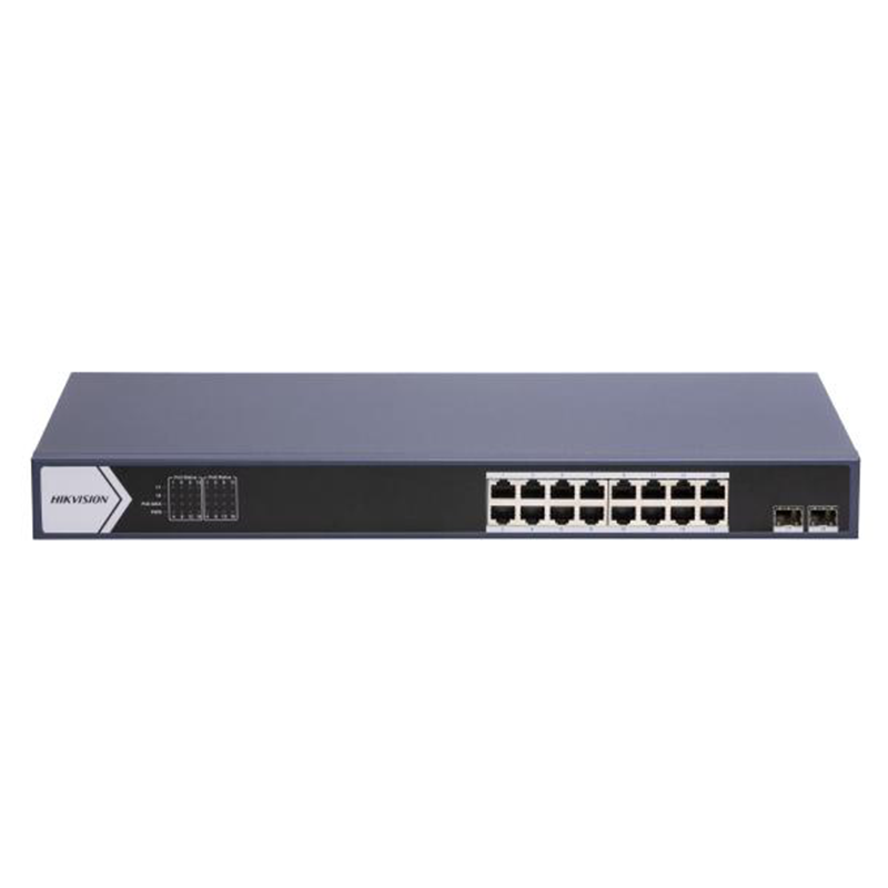 Hikvision DS-3E1518P-SI 16 Port Gigabit Smart POE Switch