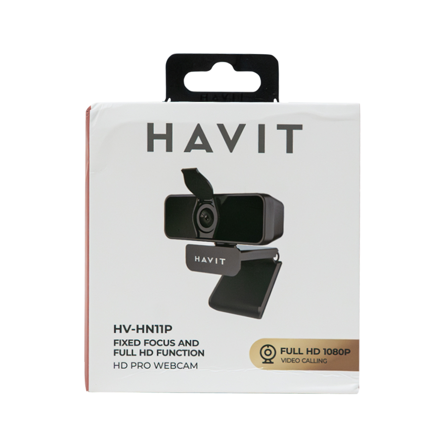 HAVIT HV-HN11P HD Pro Webcam Fixed Focus And Full HD Function
