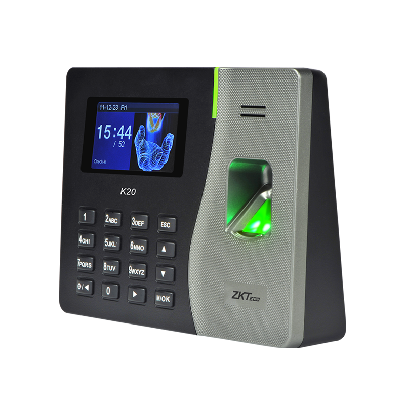 ZKTeco K20 time Attendance and Access control terminal with fingerprint recognition 
