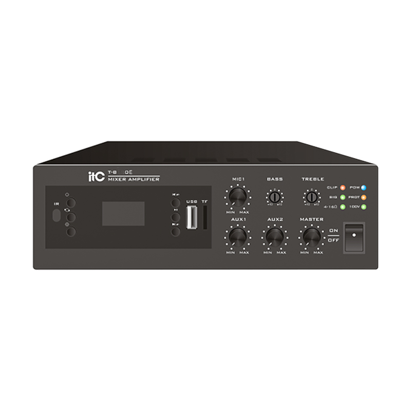 ITC T-B120E Mini Digital Mixer Amplifier with MP3(USB/TF) and Bluetooth